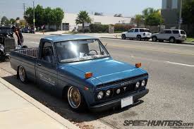 A Party At The House Of Moon Speedhunters Mini Trucks Toyota Hilux Lowered Trucks
