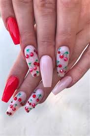 No more spending much money on a fancy manicure at the nail salon! 1001 Ideas For Cute Nail Designs You Can Rock This Summer