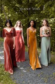 Earth Tone Fall Bridesmaids Dresses Fall Bridesmaid Dresses Bridesmaid Dress Colors Chic Bridesmaid Dresses