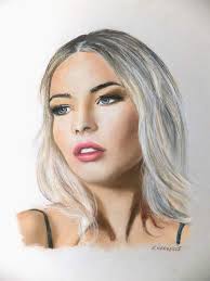 Melancholia pastel 38x50cm Eric Verhegge Belgium