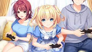 nagima yumemi, kagami toshiki, and amahoshi yuina (sousaku kanojo no renai  koushiki) drawn by alpha_(yukai_na_nakamatachi) | Danbooru