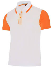 Men S Stretch Athletic Polo Shirt Raglan Short Sleeve Polo Shirt White Orange Cs12gqhzjot Sports Polo T Shirt Design Polo Shirt Design Polo Shirt White