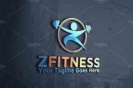 Fitness Letter Z Logo Template Logo Templates Free Logo Mockup Letter Z