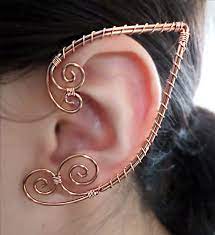 Simple Elven Ear Wrap That Can Be Worn By The Most Sensitive Of Ears 3 Comes In Silver Gold And Copper Ear Jewelry Elven Jewelry Ear Cuff