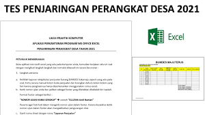 Kedudukan perangkat desa menurut pasal 1 angka 3 uu desa adalah 'pembantu' bagi kepala desa dalam menjalankan fungsi pemerintahan. Tes Komputer Perangkat Desa Youtube