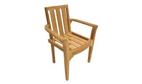 Fauteuil De Jardin En Teck Empilable Et Design Delhi