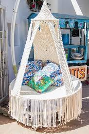 Makrome Ipinden Yapilan Tasarimlar Mimuu Com Hamaklar Tasarim Asma Sandalye