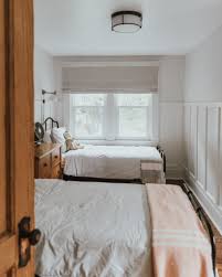 In some cases, roman shades look similar to roller shades when they are fully extended, like a flat piece of fabric that covers the window. Our Roman Shades In The Kids Room The Wild Decoelis