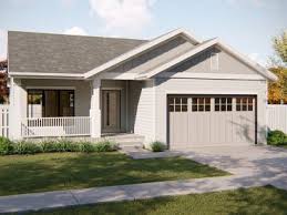 Modern this home perfectly suited for a narrow lot. Narrow Lot House Plans The House Plan Shop
