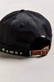 Pas De Mer Roll Hat Rolled Cuff Leather Urban Outfitters