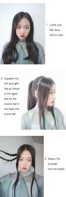 Hairstyle Tutorial For Traditional Chinese Hanfu Dress 2021 Traditional Hairstyle Hair Tutorial Chinese Hairstyle