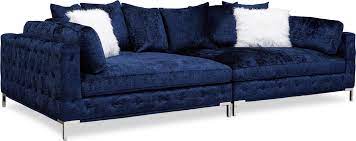 Milan 2 Piece Sofa Midnight In 2021 Value City Furniture American Signature Furniture Blue Sofa