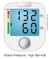 Your Blood Pressure Is 132 Over 60 Bloodpressureok Com