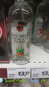 Bacardi rum blended with intense fruit flavours. Bacardi Dragon Berry Strawberry Flavoured Spirit Drink Bewertungen Angebote Preise