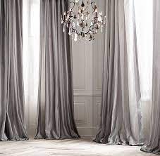 Pin By Amanda Hollingsworth On Windows Silk Curtains Curtains Grey Curtains