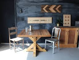 Durango corner breakfast nook set. Modern Trestle Tables For Your Interior