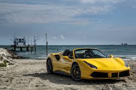 Stunning Ferrari 488 Spider Top Down Pictures Gtspirit Ferrari 488 Car Wallpapers Ferrari