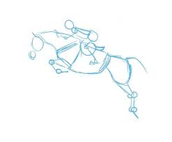 Live Laugh Ride How To Draw A Jumping Horse Horse Drawing Tutorial Horse Painting Horse Drawings
