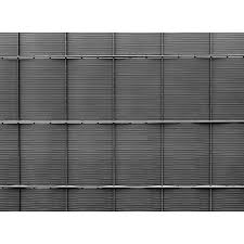 Pvc Sichtschutzstreifen Auf Rolle Anthrazit 24 Cm X 201 5 Cm 4er Pack Kaufen Bei Obi