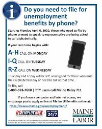 Unemployed Worker Benefits Pine Tree Legal Assistance