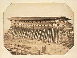 Till last month there was no building and look at this huge structure now. Dry Dock Wikipedia