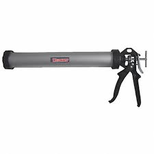 Put your thumb on the piece of bare metal and your index on . Caulk Gun Sausage Silver Black 24 Oz Of Westward Sold By Grainger