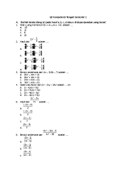 8 kelas vii smp/mts semester 2. Top Pdf Kelas Viii Matematika Uji Kompetensi Tengah Semester 1 123dok Com