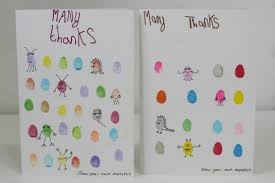 Choose your free printable thank you cards from below. Fingerprint Monster Thank You Cards Mum In The Madhouse