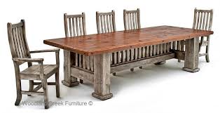 Rustic Furniture For Every Taste And Style Modern Barn Wood Furniture Barnwood Dining Table Mission Style Furniture Rustic Dining Room