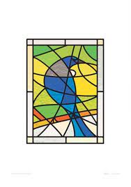 Stained Glass Tui By Glenn Jones Art Prints Art Art Print Collection