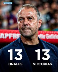 EL REY MIDAS ✨ Hansi Flick no ha perdido una final como técnico profesional  en las 13 que ha disputado. ¿Opiniones? 👀 💭