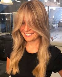 Layered haircuts long curtain bangs long hair. Lange Haare Schnitt Mit Pony Long Hair Styles Fringe Haircut Long Thin Hair