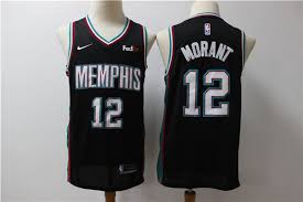 Ja morant grizzlies 2020 nba x disney tee winnie. Grizzlies 12 Ja Morant Black Nike Swingman Jersey