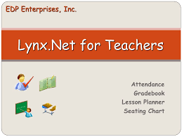 Attendance Gradebook Lesson Planner Seating Chart Lynx Net
