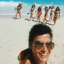 Angie Harmon shows off her bikini body at 45