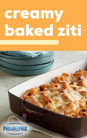 Creamy Baked Ziti Recipe Baked Ziti Cheese Recipes Dinner Cheese Pasta Bake