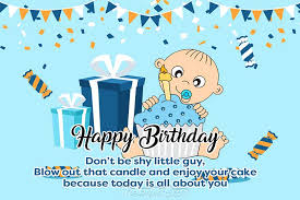 Happy birthday to you, dear son! 1st Birthday Wishes For Girls Boys And Twins