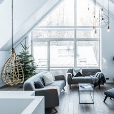 Monochrome design is widely used for minimalist homes that have a size not too large. Monochrome Interiors Complete Stilted House In Lithuanian Forest