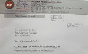 Satu tawaran menarik dibuka upsi bagi permohonan kemasukan diploma dan program sarjana muda. Guru Kaunseling Nurhaiza Che Mat Pelantikan Pakar Penilai Instrumen Kajian