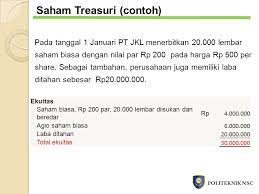 Contoh Soal Saham Treasuri Download File Guru