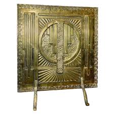 Art Deco Fireplace Brass Screen With 3d Modernist Design Art Deco Fireplace Art Deco Furniture Vintage Art Deco Find great deals on ebay for art nouveau art deco.