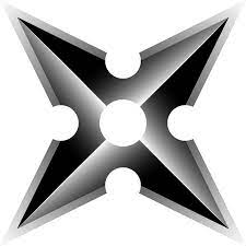 Vector Ninja Star Vector Graphics Free Vector Graphics Vector