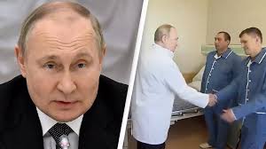 Putin Accused Of Faking Military Visit To Hospital After Photos Show  Familiar Face