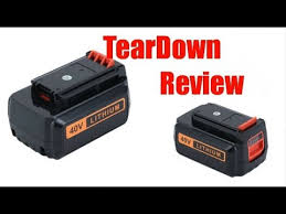 Black And Decker 36v Battery Not Charging Black Decker Craftsman 40v Battery Teardown Review Youtube