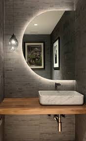 They're also the perfect spaces in designed by thread collective, this powder room makes a statement with patterned wallpaper, wood finishes and a grey countertop. 75 Beautiful Wallpaper Powder Room Pictures Ideas July 2021 Houzz