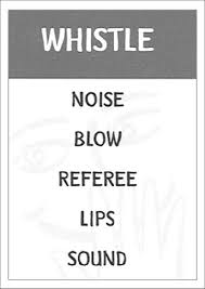 Check spelling or type a new query. A Typical Game Card From Taboo With The Target Word Whistle And Its Download Scientific Diagram
