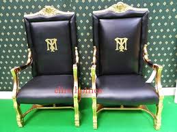 Tony Montana Al Pacino Scarface Armchair Throne Chair Throne Chair Scarface Armchair