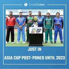 The official afc asian cup™ twitter page. Onecricket On Twitter Just In The 2021 Edition Of Asia Cup Has Been Post Poned Until 2023 With All Four Nation Facing Packed Schedules Until Next Year Asiacup Asiacup2021 Https T Co Fxdves8adl Twitter
