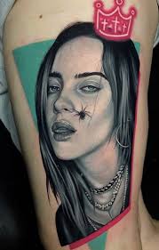 Pin On Billie Eilish Tattoos