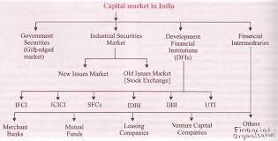 Organizational Structure Of Indian Capital Market Chart